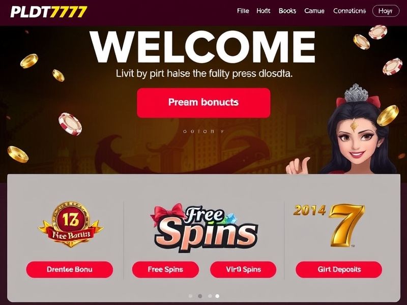 Welcome to pldt777.com, the premier online gambling destination for slots, poker, and real-money casino games in the Philipines. Join now for exclusive bonuses and thrilling gameplay!